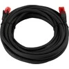 Spacetronik Kabelis RJ45 CAT 6 U/UTP AWG24 juoda 10m