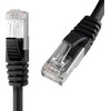 Spacetronik Kabelis RJ45 CAT8 S/FTP AWG26 CU LSZH juoda 2m