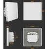Spacetronik Smart Switch 1x TUYA SL-ES11 Golden Charm