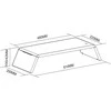 Laikiklis Spacetronik SPP-102B monitoriaus stovas