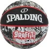 KREPŠINIO KAMUOLYS SPALDING Raudonas GRAFFITI 7 DYDIS