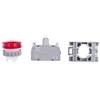 Spamel Signalinė lemputė 22 mm raudona (SP22- LC- LED- UNIAC / DC)