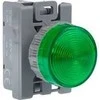 Spamel Posūkio lemputė 22 mm žalia (SP22-LZ-LED-UNIAC/DC)
