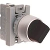 Spamel Valdymo mygtukas 22mm juodas 1Z be grįžimo (SP22-P.CZ-10)