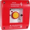 Spamel Rankinis priešgaisrinės apsaugos jungiklis PWP1 (1NO) su CNBOP sertifikatu - 2LED žalia/raudona 230V