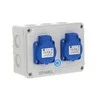 Spamel Paskirstymo skydas 2x3x16A INA=16A IP54 SB-001505-P0010-54
