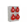 Spamel Paskirstymo skydas 2x5x32A 2x5x16A INA=32A IP54 SB-003005-S0040-54
