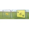 Lengvai surenkami mobilūs futbolo vartai + atmušimo sienelė Spartan 213x152x76cm