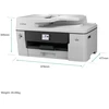 Spausdintuvas BROTHER MFC-J6760DW rašalinis 4 viename, A3, automatinis dokumentų tiektuvas, dvipusis, belaidis, 31 ppm