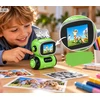 spausdintuvas nuotraukoms Xrec Robot Ai spausdintuvas termiczna zdjęcia vaikams głos Pl WIFI telefon + 3x papier / P11 / žalia (SB12278)