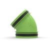 Duco Connection piece 45° with joint D160/D160 (M/M)DUCO
