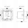 SPC Duco Humidity room sensor RF/Wired whiteDUCO