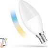 Spectrum IŠMANIOJI LED LEMPA, B38, SMART WIFI, 5W, E14, CCT+DIM, FR