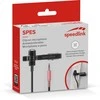 Speedlink - SPES Clip-On Microphone, juodas