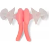Speedo ausų kamštukai Speedo BIOFUSE EARPLUG AU skaidrus/fluoro mandarinas
