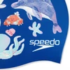 Speedo Vaikiška silikoninė kepurė su skaitmeniniu spaudiniu JU