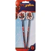 Spiderman SPIDERMAN, 2-pack pencils w/eraser toppers