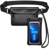 Spigen Aqua Shield A621 vandeniui atsparus dėklas hip bag + floating – juodas