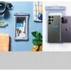 Spigen Aqua Shield vandeniui atsparus plūduriuojantis dėklas A610, 2 vnt., aqua mėlyna
