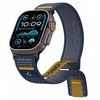Mėlyna apyrankė Apple Watch 6 / 7 / 8 / 9 / 10 / SE / Ultra 1 / 2 ( 44 / 45 / 46 / 49 mm) laikrodžiui „Spigen Athlex Air”