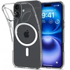 Spigen Liquid Crystal MagSafe dėklas skirtas Apple iPhone 17 – skaidrus and baltos spalvos