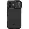 Spigen Optik Armor Mag MagSafe dėklas Apple iPhone 17 juodos spalvos