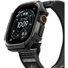 SPIGEN ATHLEX AIR + RUGGED ARMOR APPLE WATCH ULTRA 1 / 2 / 3 / 4 (49 MM) aktyvus juodas/pilkas