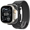 SPIGEN ATHLEX AIR + RUGGED ARMOR APPLE WATCH ULTRA 1 / 2 / 3 / 4 (49 MM) aktyvus juodas/pilkas