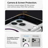 Spigen Ultra Hybrid Mag MagSafe dėklas iPhone 18 Pro / 17 Pro - Skaidrus bordinis