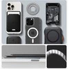 Spigen Dual Pop MagSafe telefono laikiklis, pilkas