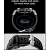 SPIGEN DURAPRO ARMOR DIRŽELIS SAMSUNG GALAXY WATCH ULTRA 1 / 2 2024-2026 (47 MM) Juodas