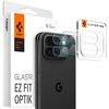 „Spigen Glass tR EZ Fit Optik“ 2 vnt., krištolo skaidrumo – „Google Pixel 10 Pro Fold“