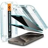 Apsauginis stiklas Spigen stiklas tR EZ Fit (Privacy) 2-pack, skaidrūs - iPhone 15 Pro Max