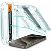 Szko do etui + Aplikator Spigen Glas.tR EZ Fit 2 vnt. do iPhone 15 Pro