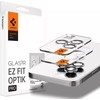 Spigen Optik.Tr Camera iPhone 14 Pro/14 Pro Max EZ FIT Lens 2vnt../2pcs sidabrinė/sidabrinis AGL05599