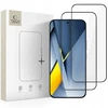 Tech-Protect Glass Fit+ 2-pack skirtas Xiaomi Poco F8 Pro Ultra – juodas