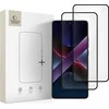 LCD apsauginis stikliukas Tech-Protect Glass Fit+ 2 vnt. Xiaomi Poco X7 Pro juodas