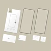 Tech-Protect Glass Fit+ 2-pack apsauginis stiklas skirtas Xiaomi Redmi 15 4G / 5G – juodas
