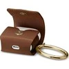 Spigen La Manon AirPods 1/2 Dėklas PU Leather rudos spalvos 074CS26378