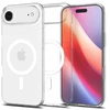Spigen Liquid Crystal MagSafe dėklas skirtas iPhone 17 Air – skaidrus ir baltos spalvos