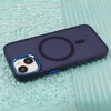 Spigen Frozen Mag dėklas Samsung Galaxy S24 FE tamsiai mėlynas
