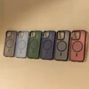 Spigen Frozen Mag dėklas Samsung Galaxy S24 FE tamsiai mėlynas