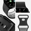 Juoda apyrankė Apple Watch 6 / 7 / 8 / 9 / 10 / SE / Ultra 1 / 2 (44 / 45 / 46 / 49 mm) laikrodžiui „Spigen Nano Pop”