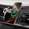 „Spigen OneTap Pro 4 MagSafe“ automobilinis įkroviklis, juodas - belaidis / su „AirVent“ kabliuku
