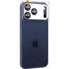 Spigen Optik Pro XL Camera Lens Glass for iPhone 17 Pro - Navy Mėlyna