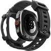 SPIGEN RUGGED ARMOR PRO SAMSUNG GALAXY WATCH ULTRA 2 2026 (47 MM) MATINĖ JUODA