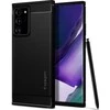 Dėklas Spigen Rugged Armor, juodos spalvos – Samsung Galaxy Note20 Ultra