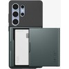 Dėklas Spigen Slim Armor CS, abyss žalias - Samsung Galaxy S25 Ultra