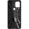 Dėklas Spigen Rugged Armor, juodas - Motorola Moto G Stylus 5G