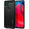 Dėklas Spigen Rugged Armor, juodas - Motorola Moto G Stylus 5G